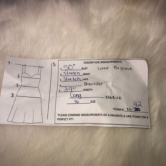 LANE BRYANT WOMEN DRESS - Picture 4 of 15